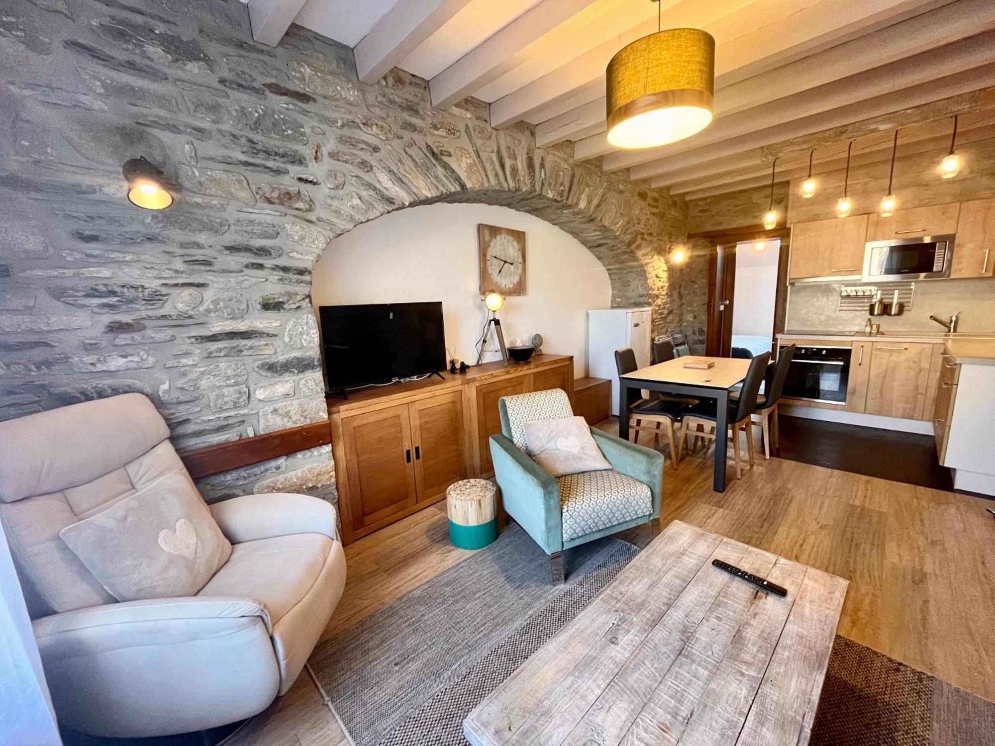 Apartamento "La Grange" - Centre Saint-Lary-Soulan Exterior foto